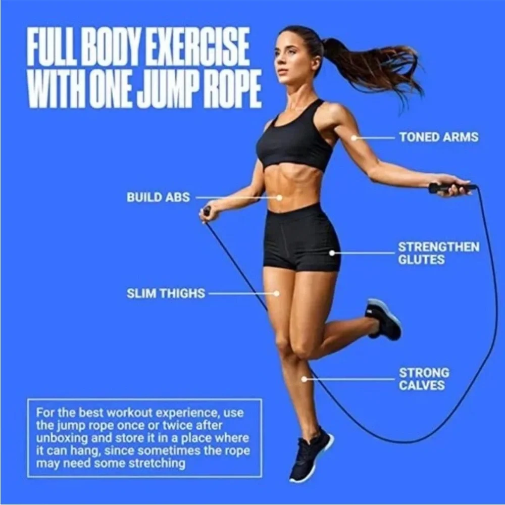 🆕 SPORTBIT • Speed Skipping Jump Rope - Picture 2 of 4